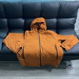 The North Face Men's XL TG Light Orange Waterproof Wind Jacket FAST SHIP